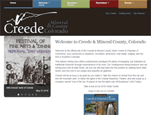 Tablet Screenshot of creede.com